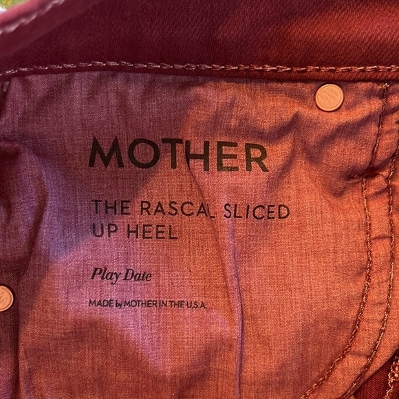 NWT MOTHER The Rascal Sliced Up Heel! - Picture 9 of 12